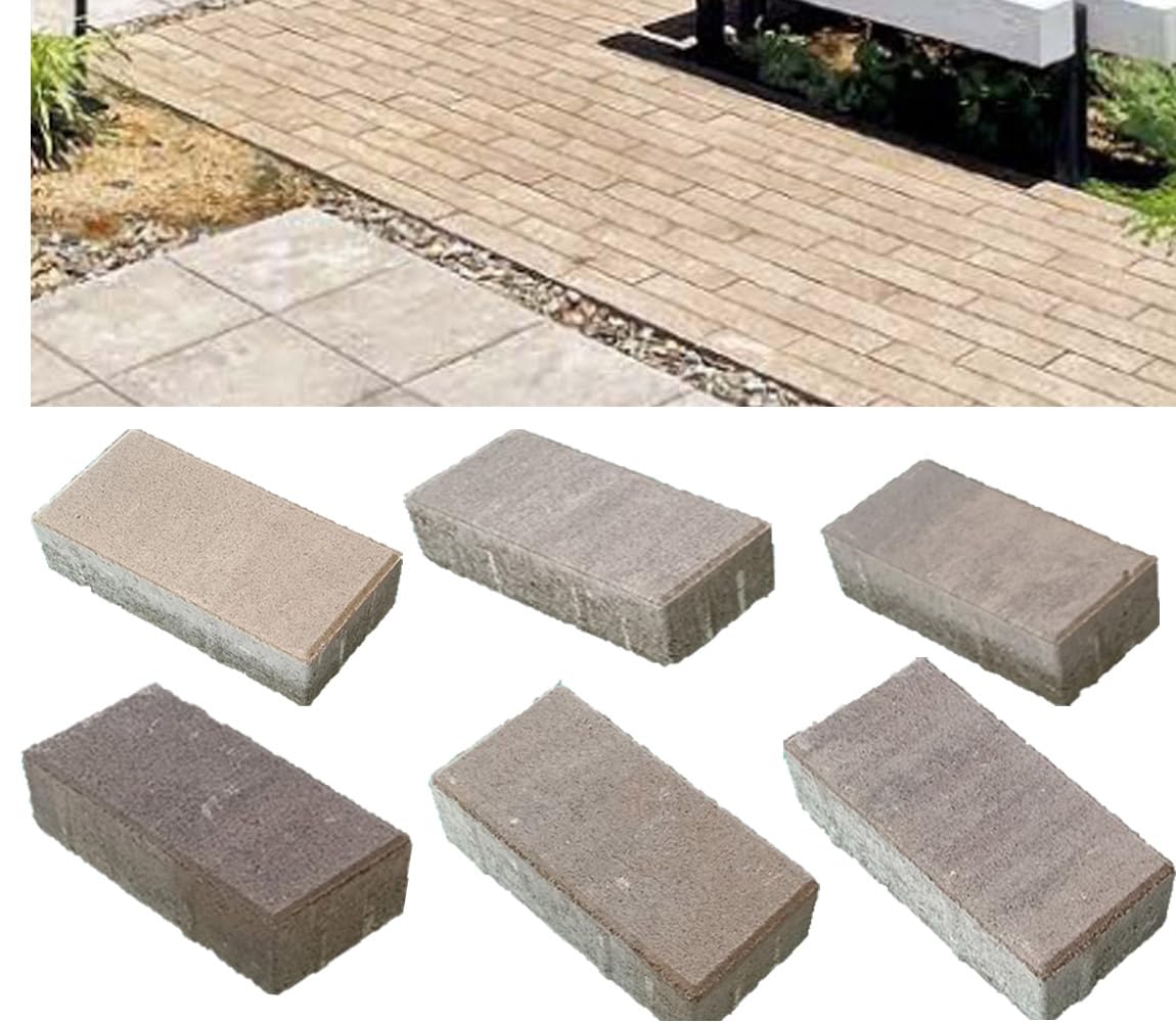 【好評完売ありがとう】画像の全て【基本的に、板石やレンガ】『飾りブロックや石』『その他気になる物は尋ねてください。』 Amazon.co.jp: インターロッキング敷材レンガブロック エクレル