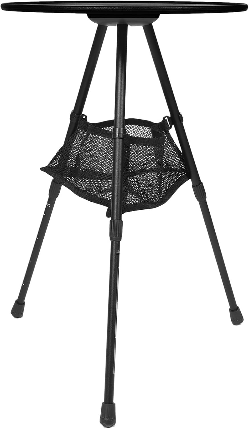 Milisten Portable Camping Table Folding Small Aluminum Alloy Side Table with Mesh Pocket Lightweight Outdoor Picnic and Hiking Cooking Station