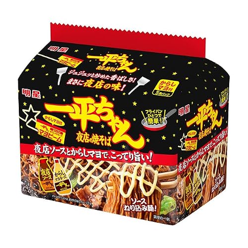 明星 一平ちゃん夜店の焼そば 袋 5食パック