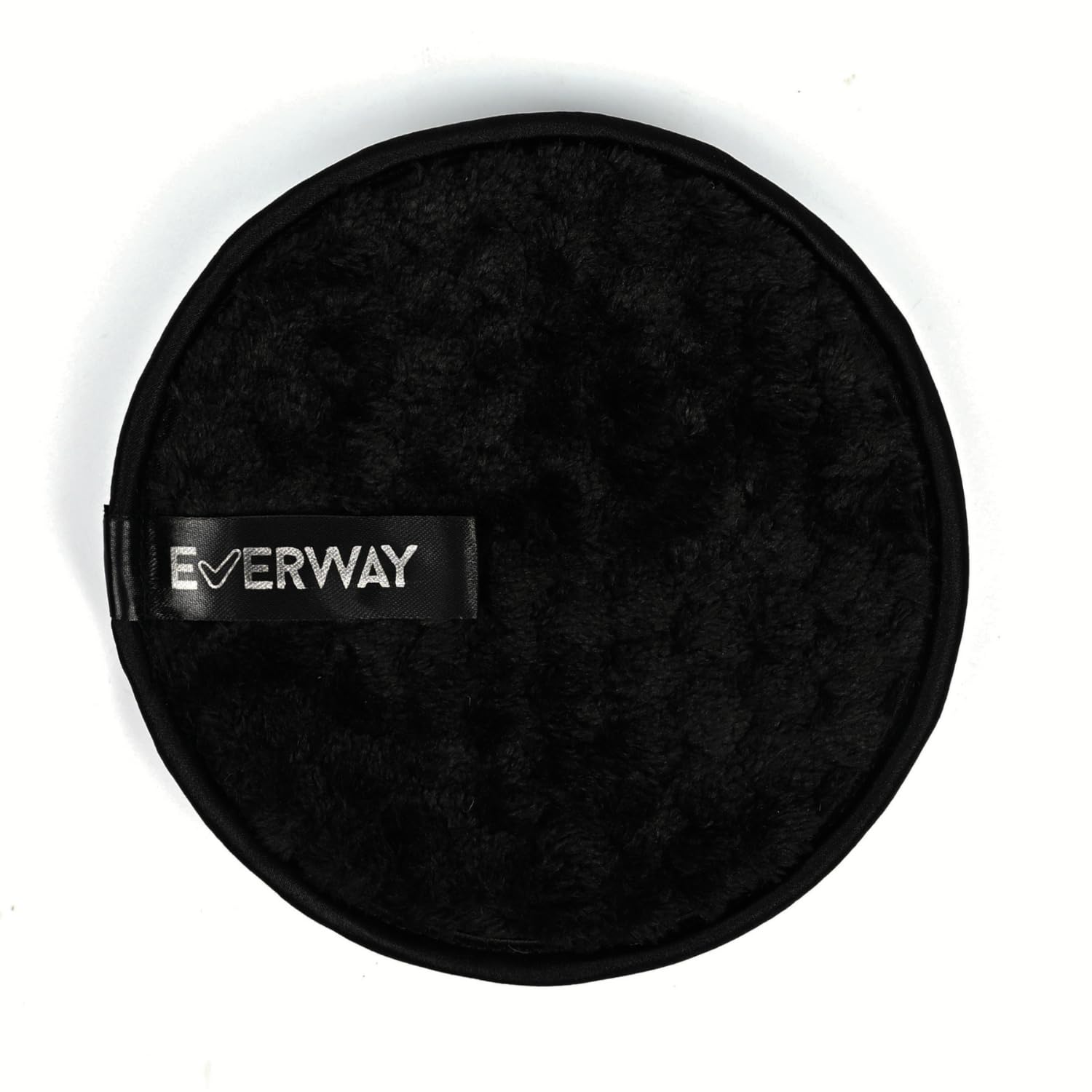 Elight Fusion Reusable Makeup Remover Pads | Easily Removes Face & Eye Makeup | Gentle Microfiber Cleansing Pads for All Skin Types | Eco-Friendly, Washable | Pack of 1 (Black)-picture-26