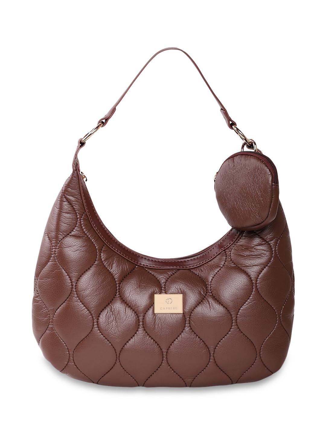 Caprese BRIAR ABSTRACT BROWN FAUX LEATHER MEDIUM HOBO HANDBAG (B0CYQFKL89) Amazon Price History, Amazon Price Tracker