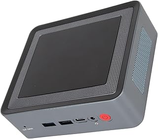 Mini Computador, até 4,2 GHz 100-240 V Mini Computador Desktop 3 Telas para Jogos para 11 Pro (plugue americano 0G Barebone)