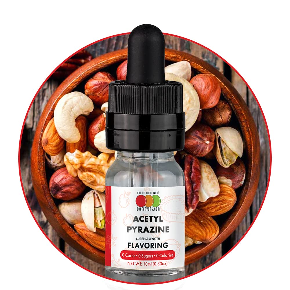 Oooflavors Acetyl Pyrazine 5 Pg Liquid Concentrate Unsweetened 10 Ml |  Desertcart Aruba