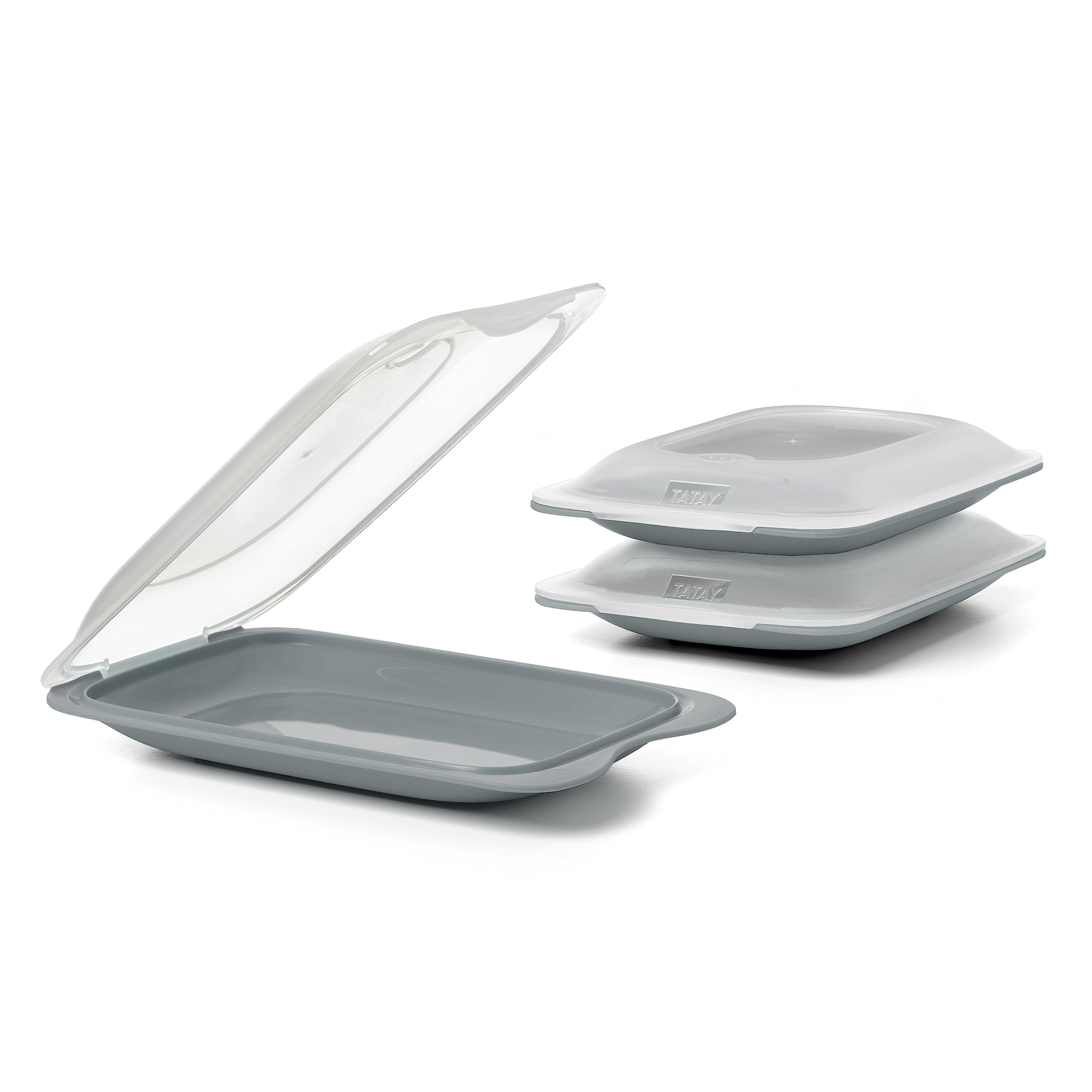 TATAY Frischhaltedose 3er Set Mini Frischhaltedosen mit Deckel