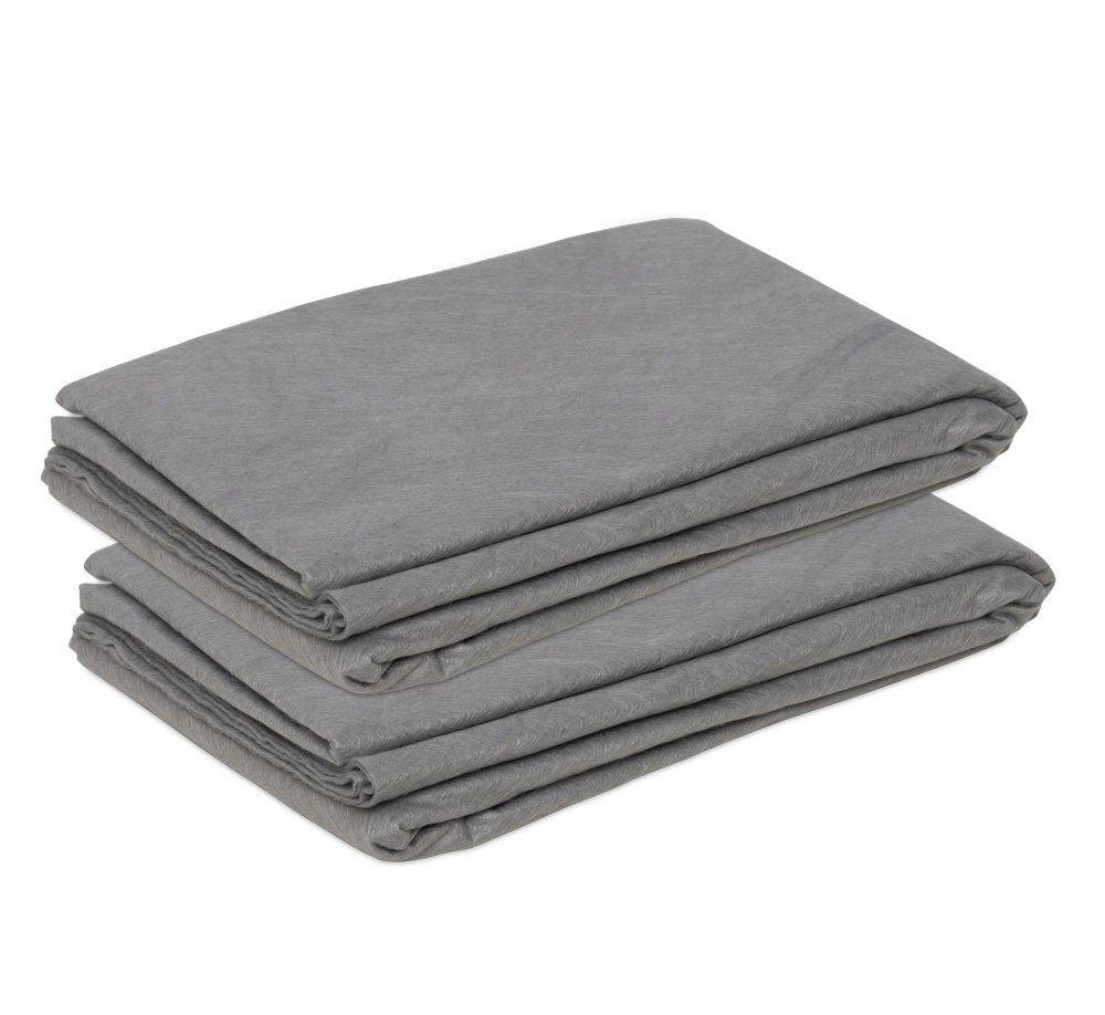 Windhager Winter Fleece Set of 2 Super Protect 1.5 x 3 m, 170g / m², gray