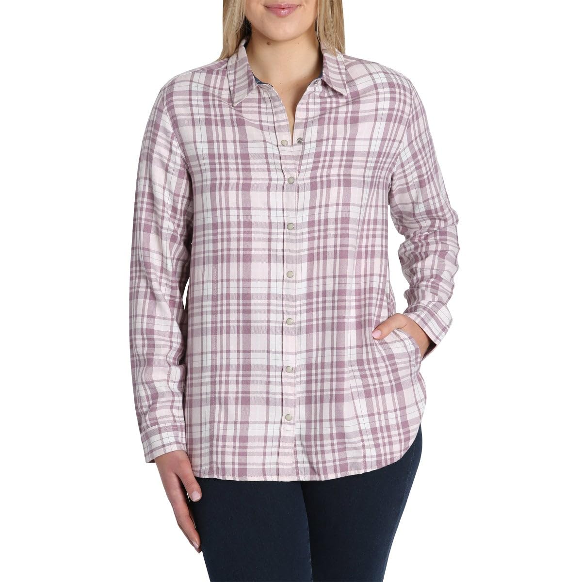 Jachs Girlfriend Women's Super Soft Feel Flannel Shirt