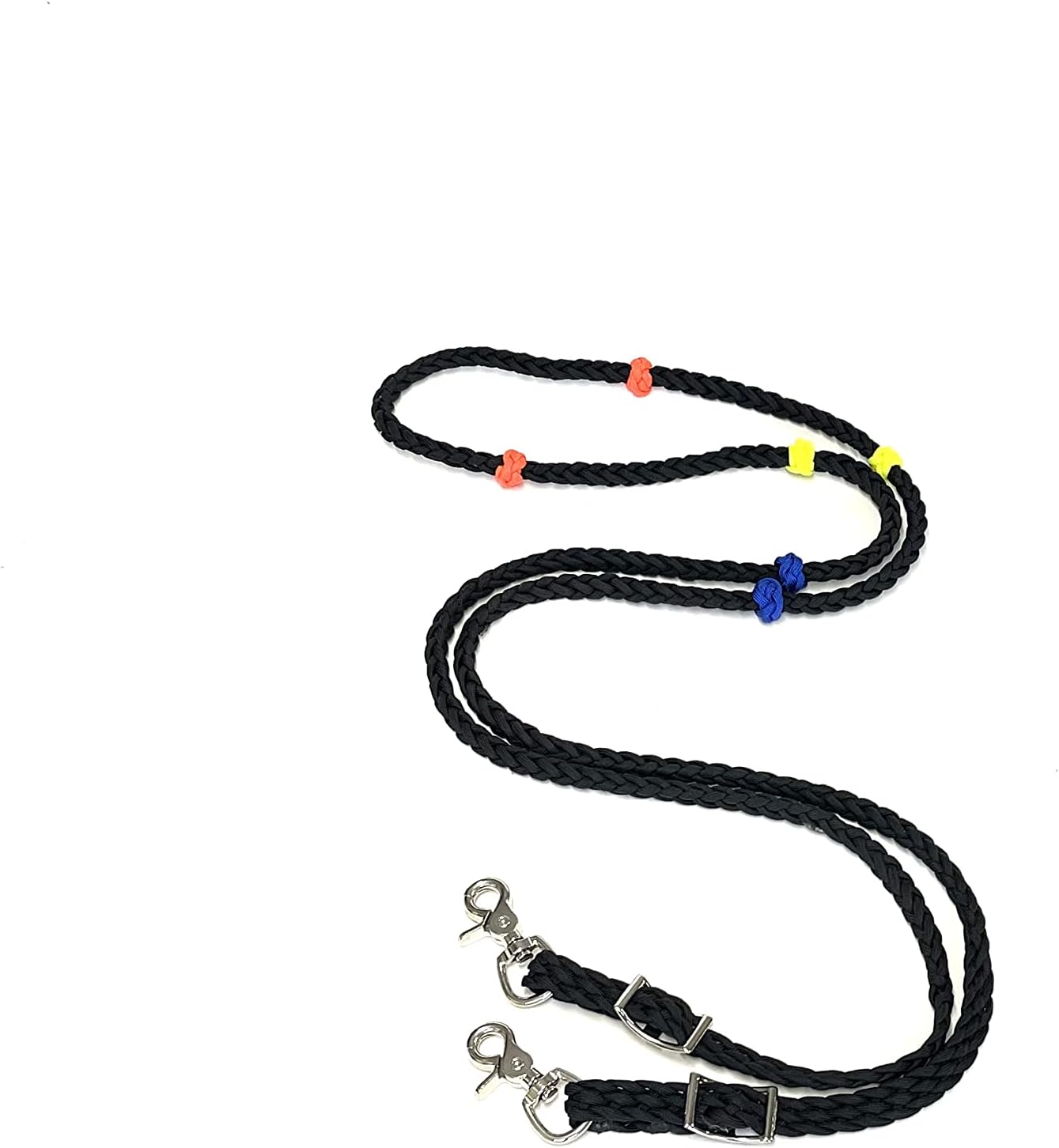 lesson reins color knotted reins training reins