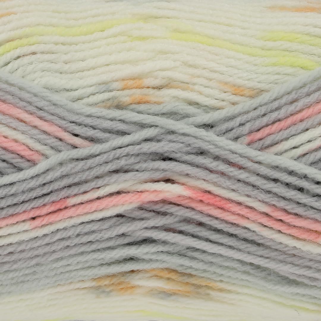 King Cole Cosy Love Aran Knitting Yarn - 100g Ball - Premium Acrylic Wool for Knitting & Crochet Projects (Various Shades) (5162 Cosy Grey)
