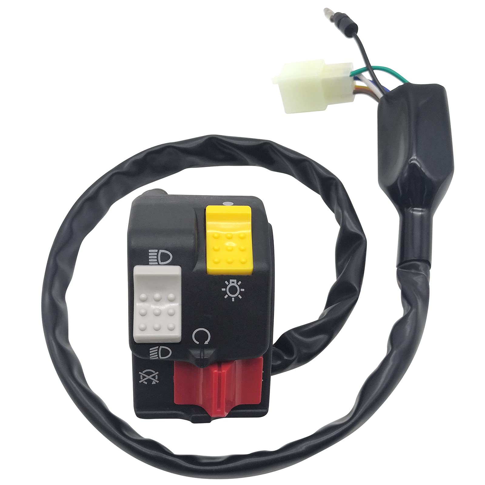 Amazon.com: M MATI Handlebar Kill Stop Headlight Switch for Honda