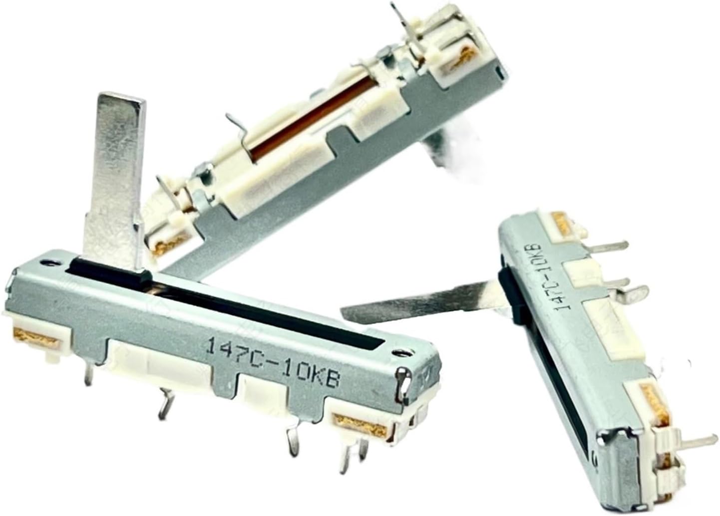 1pcs 35MM Single RS20111A6A05 Direct Slide Potentiometer 10KB Shaft Length 15mm