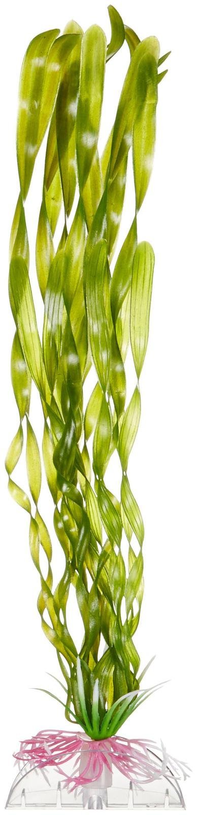 Deep Blue Professional Aquaflora Plastic Plant - Corkscrew Val - 12 Inches