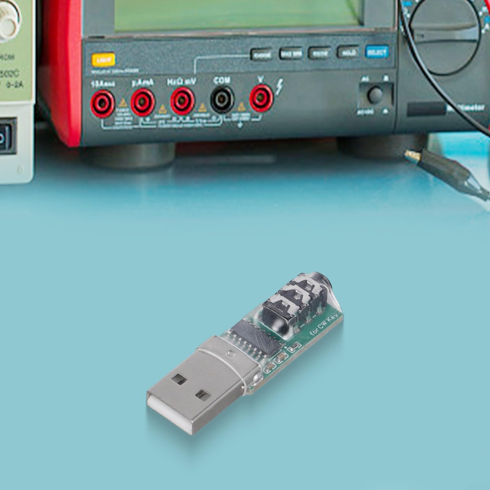 USB Code Key Trainer per software VBand, interfaccia CW da 3,5 mm per esercitazione manuale e automatica, compatibile con iOS per Hongmeng (per versione Vband)