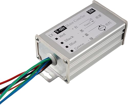 Miniatura 4 de BOJACK Controlador de velocidad del motor 9V-60V 12V 24V 36V 48V 60V Motor de cepillo Controlador Módulo de controles del motor Modulador de ancho