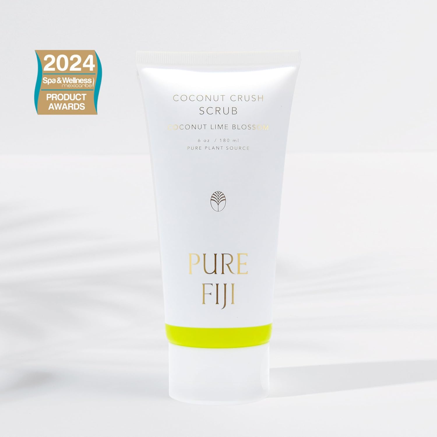 Pure Fiji Coconut Crush Scrub, Coconut Lime Blossom (6oz/180ml)