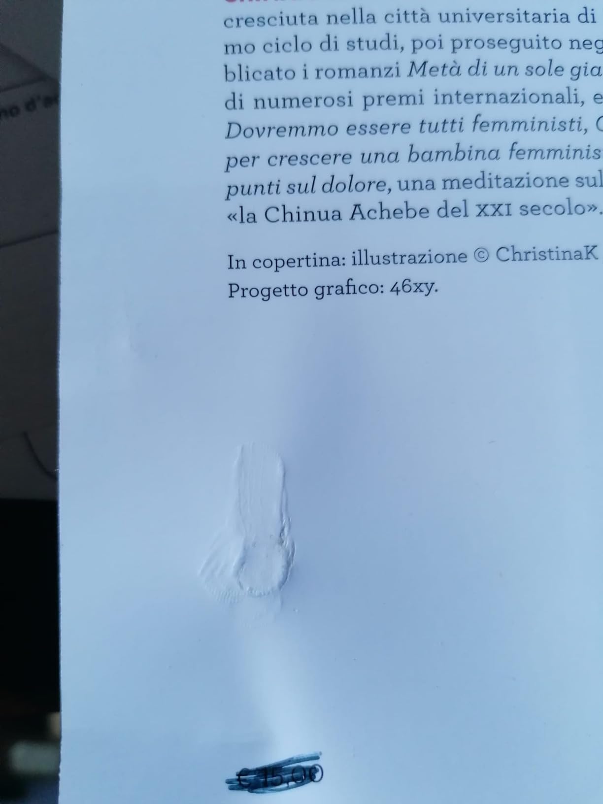 Pessime condizioni libro da regalare