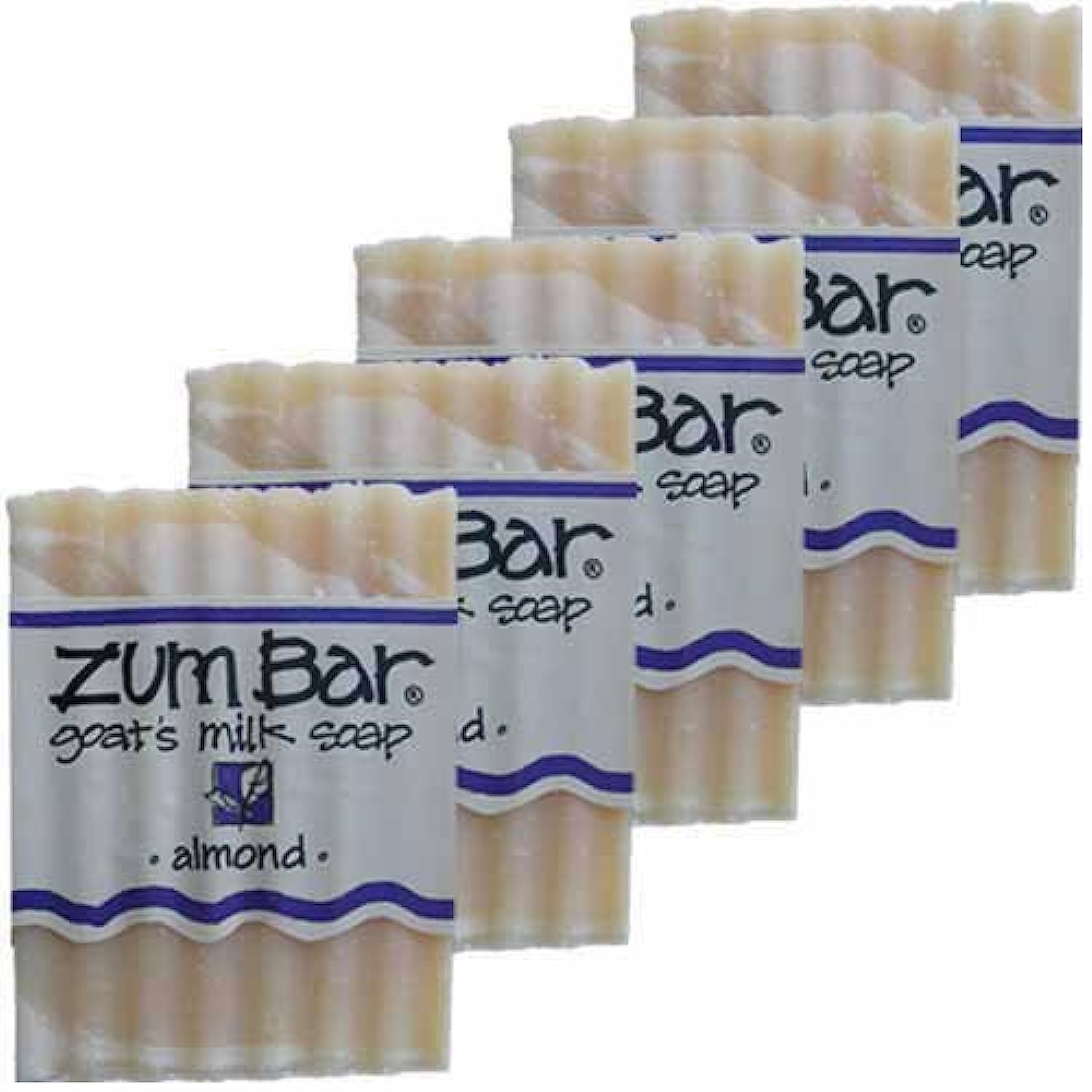 Zum Bar Goat'S Milk Soap, Almond 3 Oz Bar/3 Pack 