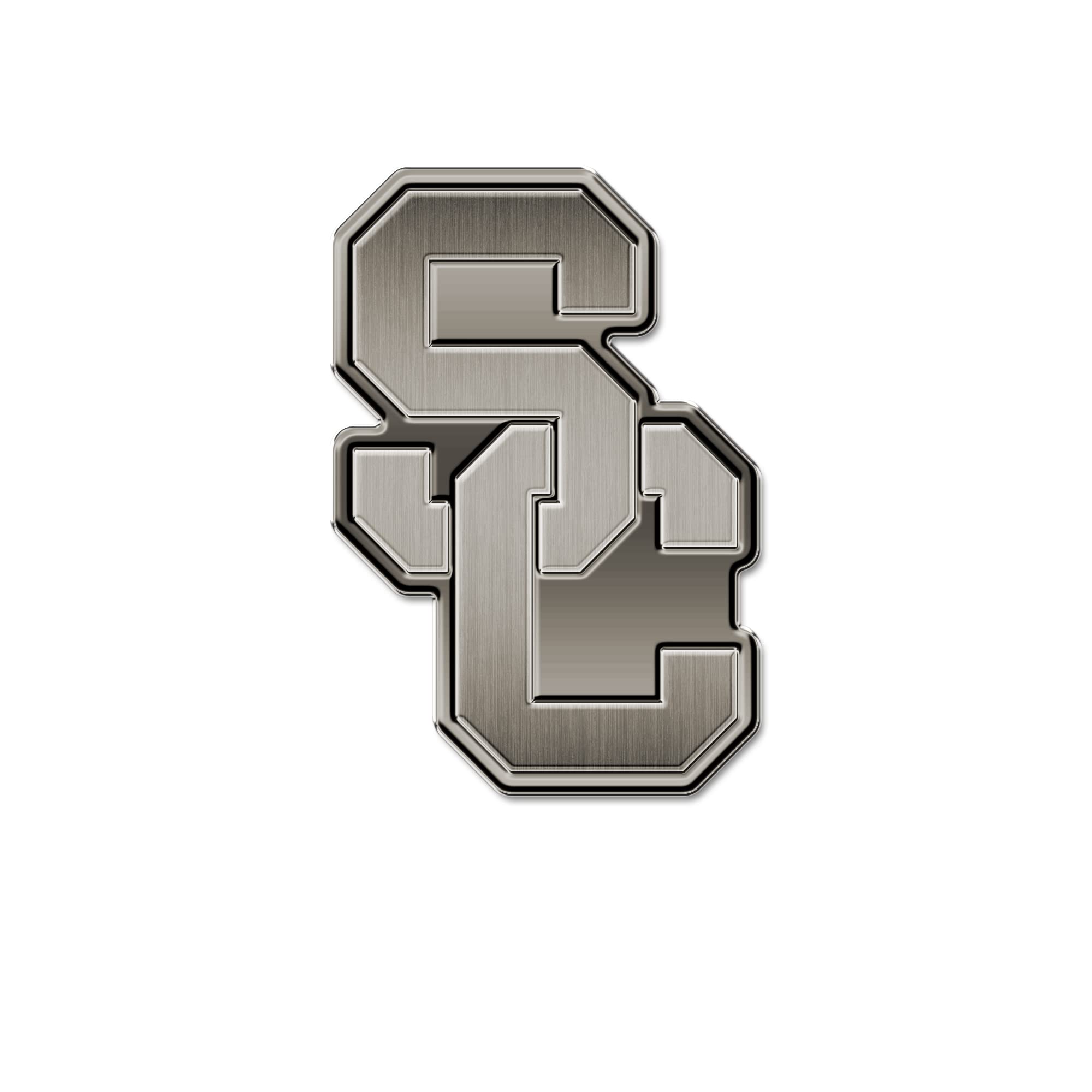 NCAA Standard Antique Nickel Auto Emblem for Car/Truck/SUV