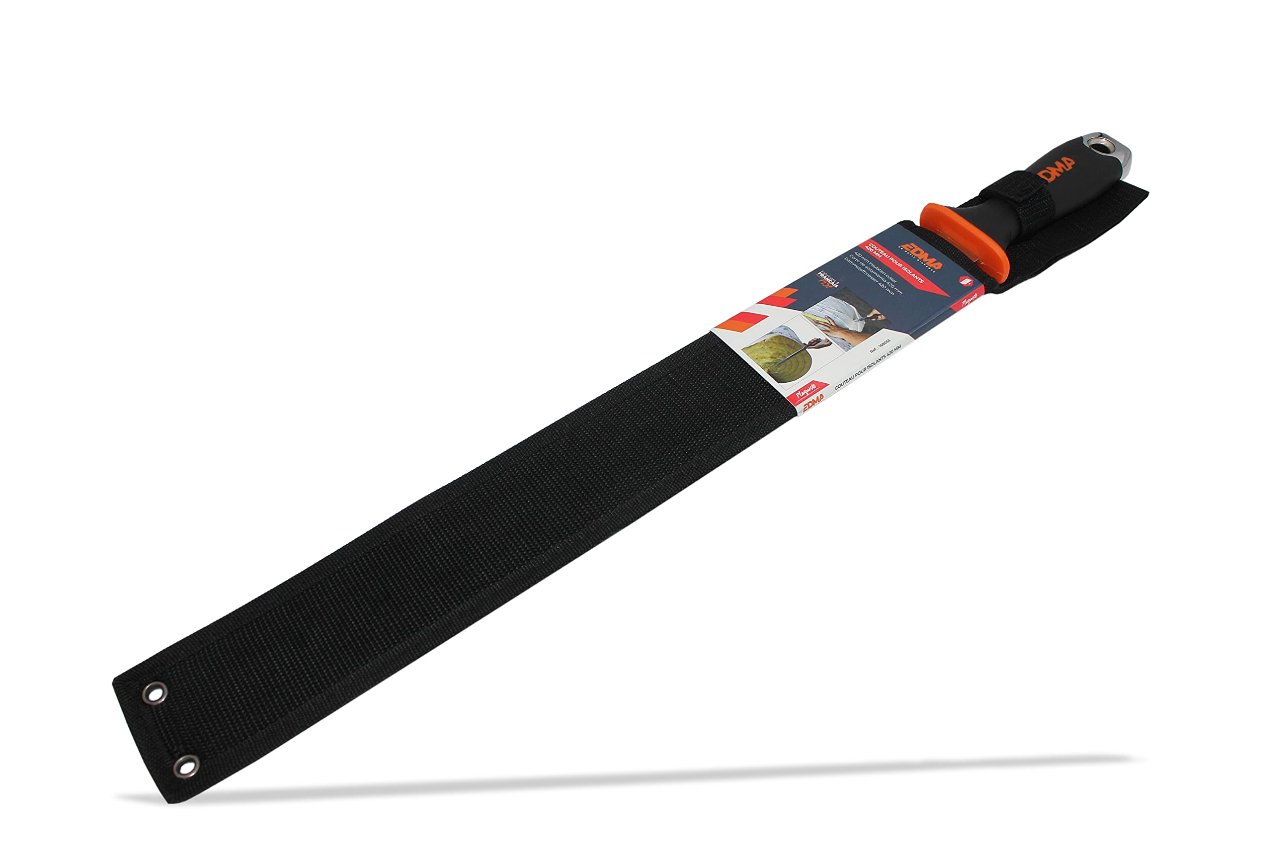 Edma 168055 Couteau pour Isolants, 420mm, Multicolore
