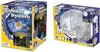 Brainstorm Toys My Very Own Solar System Nightlight & E2003 My Very Own Moon, Nightlight