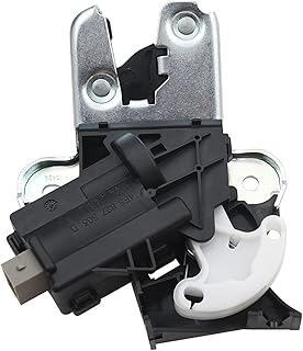 Geloo 4F5827505D 4F5 827 505 D Rear Trunk Lock Latch Actuator Replacement for VW Passat B7 EOS CC A6 C6 A4 A5 A8 Seat EXEO Jetta Boot Lid Trunk Latch 4F5827505 A B C