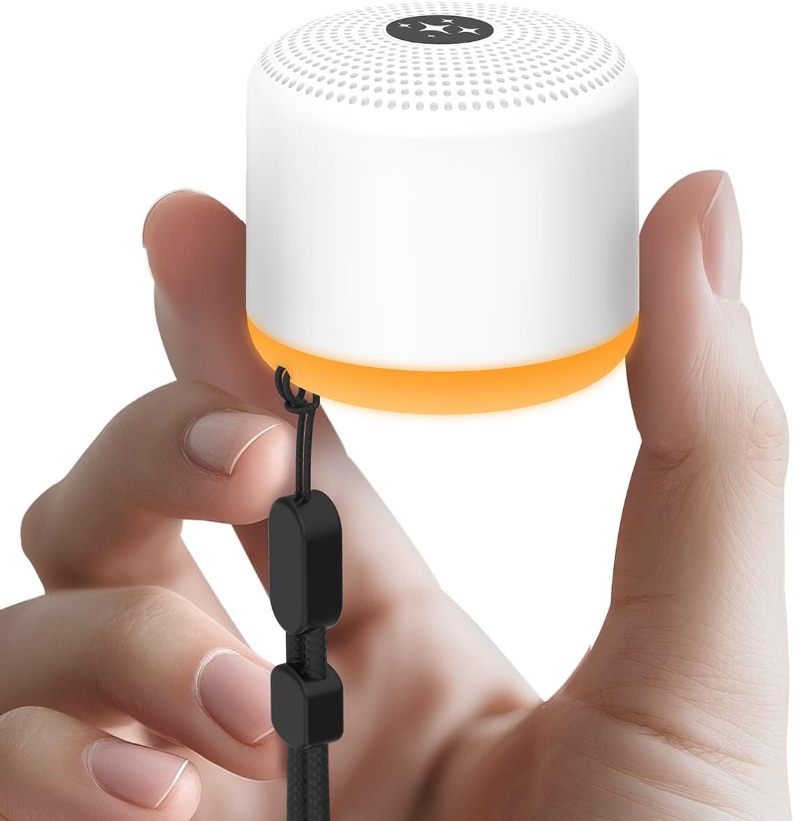 Soothing Sounds White Noise Machine Portable Sleep Machines for Baby and Adult with 30 Sounds 12 Color Options 5 Adjustable Brightness 32 Volume Levels 4 Timer Perfect for Home Travel Office