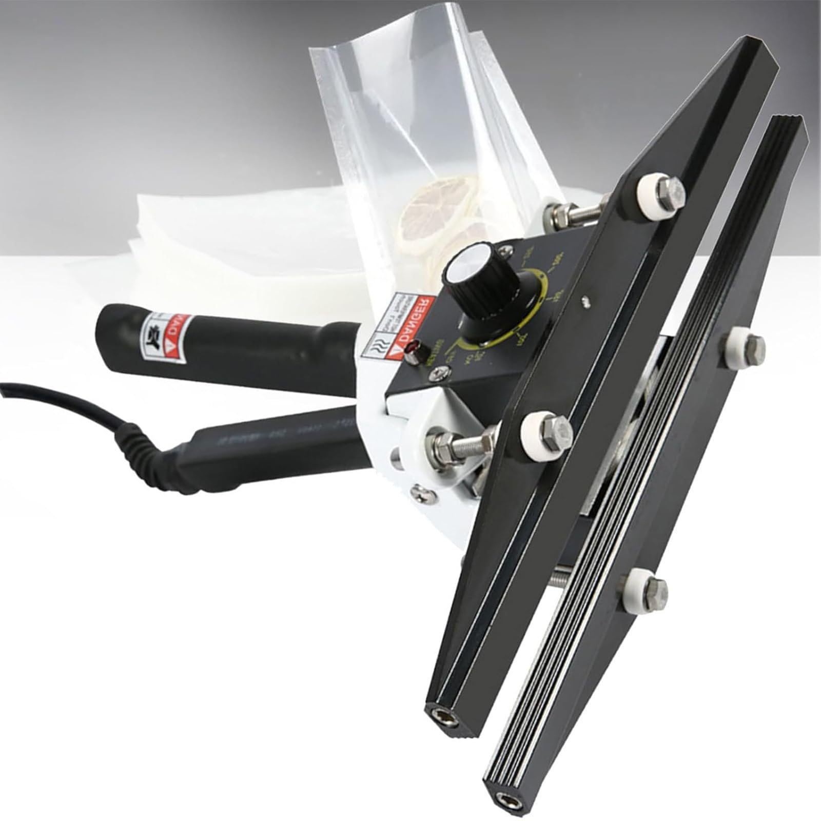Scelleuse à sertir à Main, scelleuse à sertir Thermique Portable, Largeur de Joint de 10mm pour Sac Mylar, Sac en Aluminium, Sac en Cellophane (300mm)