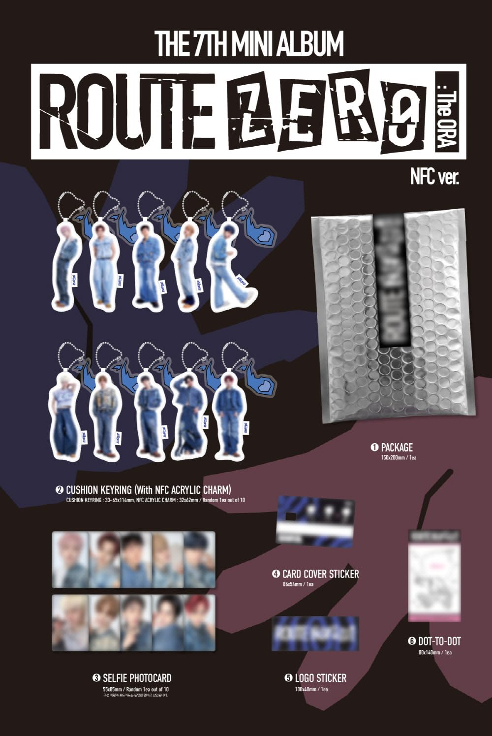 Amazon.co.jp: xikers - 7th Mini Album ROUTE ZERO : The ORA NFC