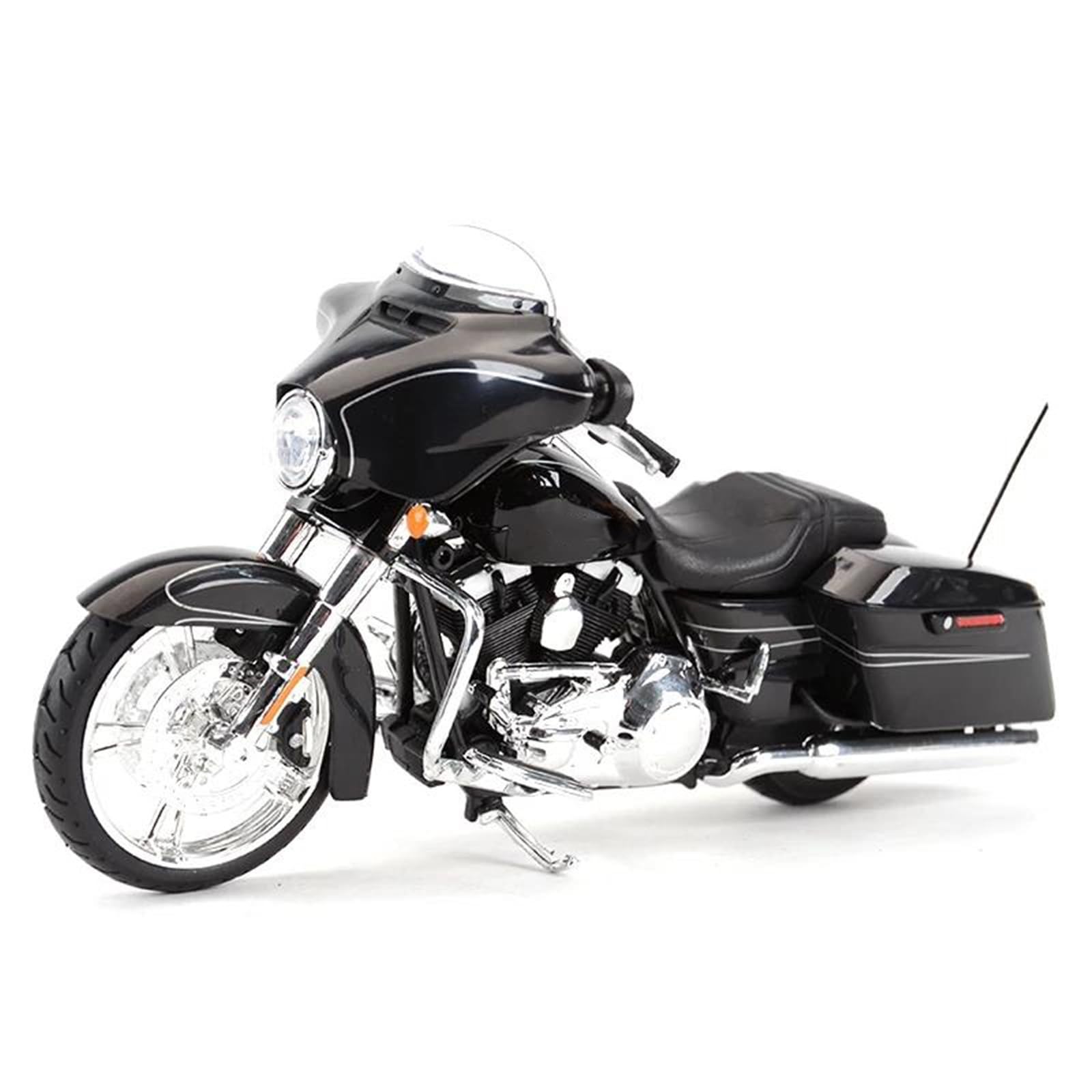 Modelo a Escala de Moto Juguetes De Modelos Motocicletas Fundición A Presión 1:12 para Harley para Davidson Street Glide 2015 Adornos para Computadora Escritorio