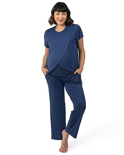 Tulip Hem Maternity Pajamas & Postpartum Lounge Sets for Women,