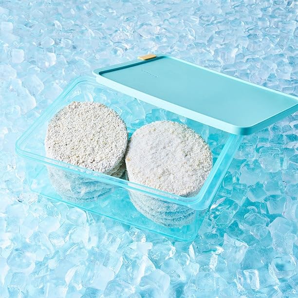 Image of LocknLock Freezer Fit 2.2 L Container | Airtight Stackable Food Storage for Meal Prep | Microwave & Dishwasher Safe | BPA Free Freezer Container with Lid