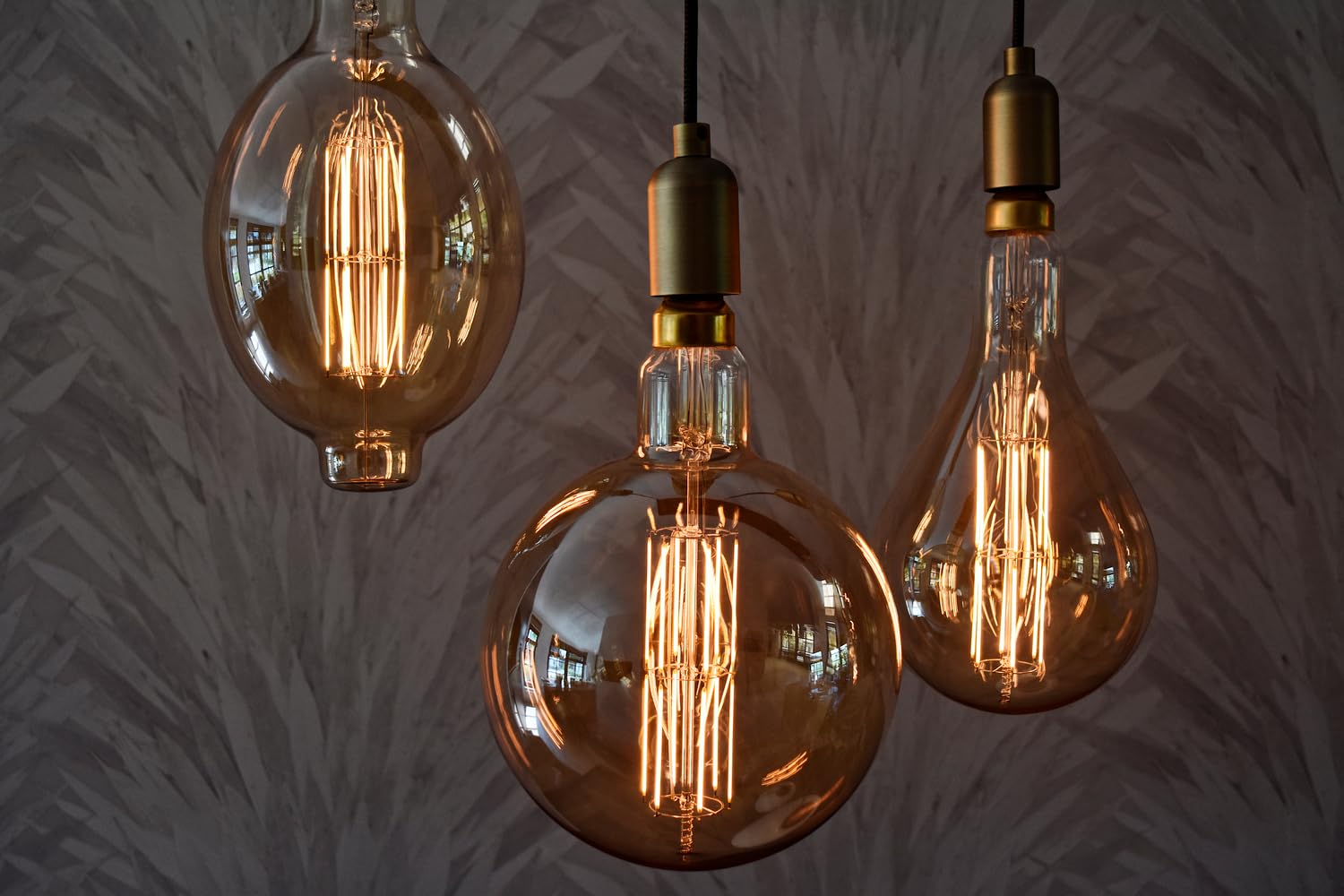 CALEX XXL LED Lampe E27, Gold, Filament, 1100LM 2100K Warmweißes Licht