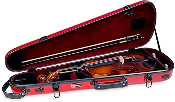 Amazon.com: Crossrock Fiberglass Violin Case for 4/4 Full Size