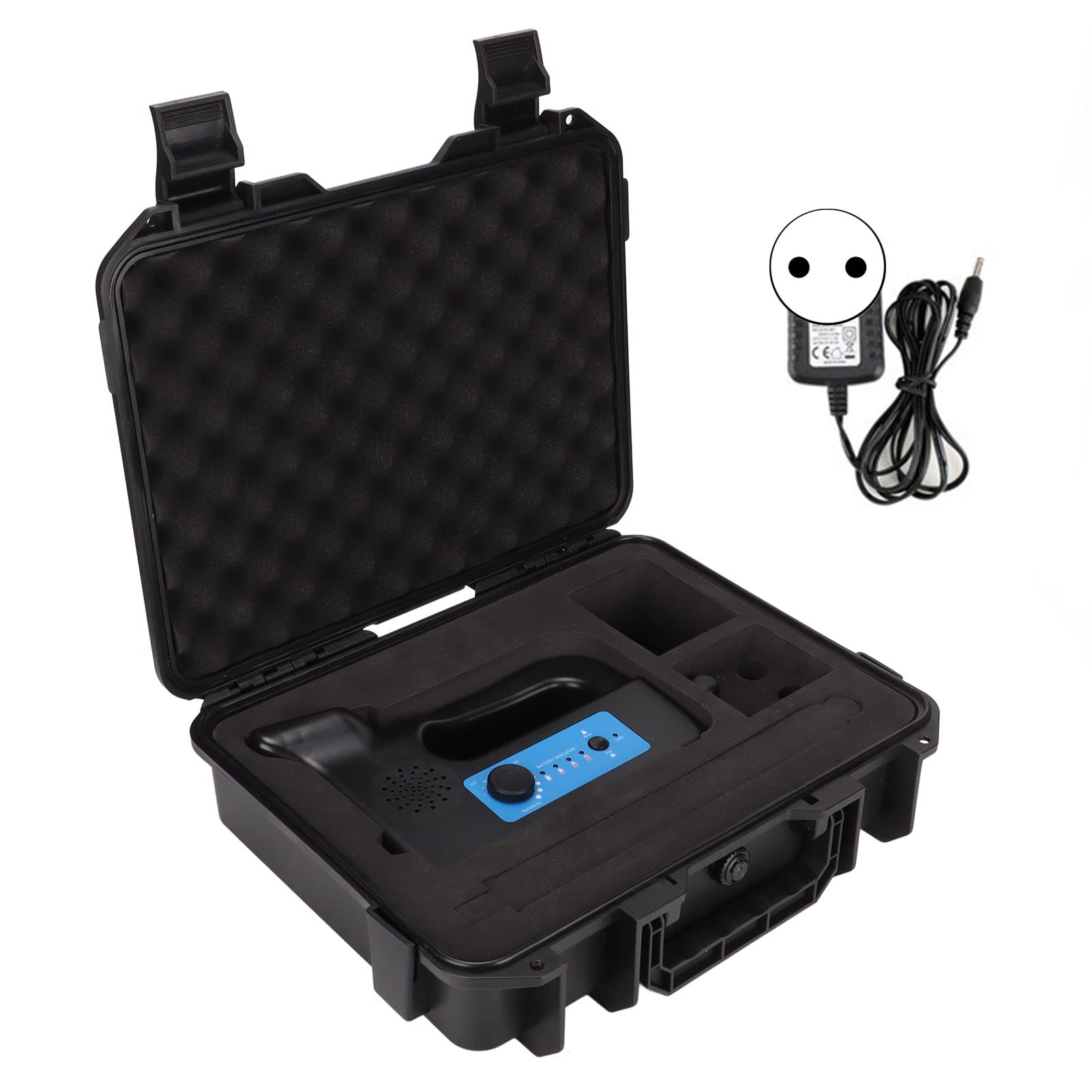Localizador de Tuberías Subterráneas, Cámara de Endoscopio de Alcantarillado Industrial de Mano, Detector de Bloqueo del Detector del Localizador del Receptor Inalámbrico 512HZ con Transmisor(EU)