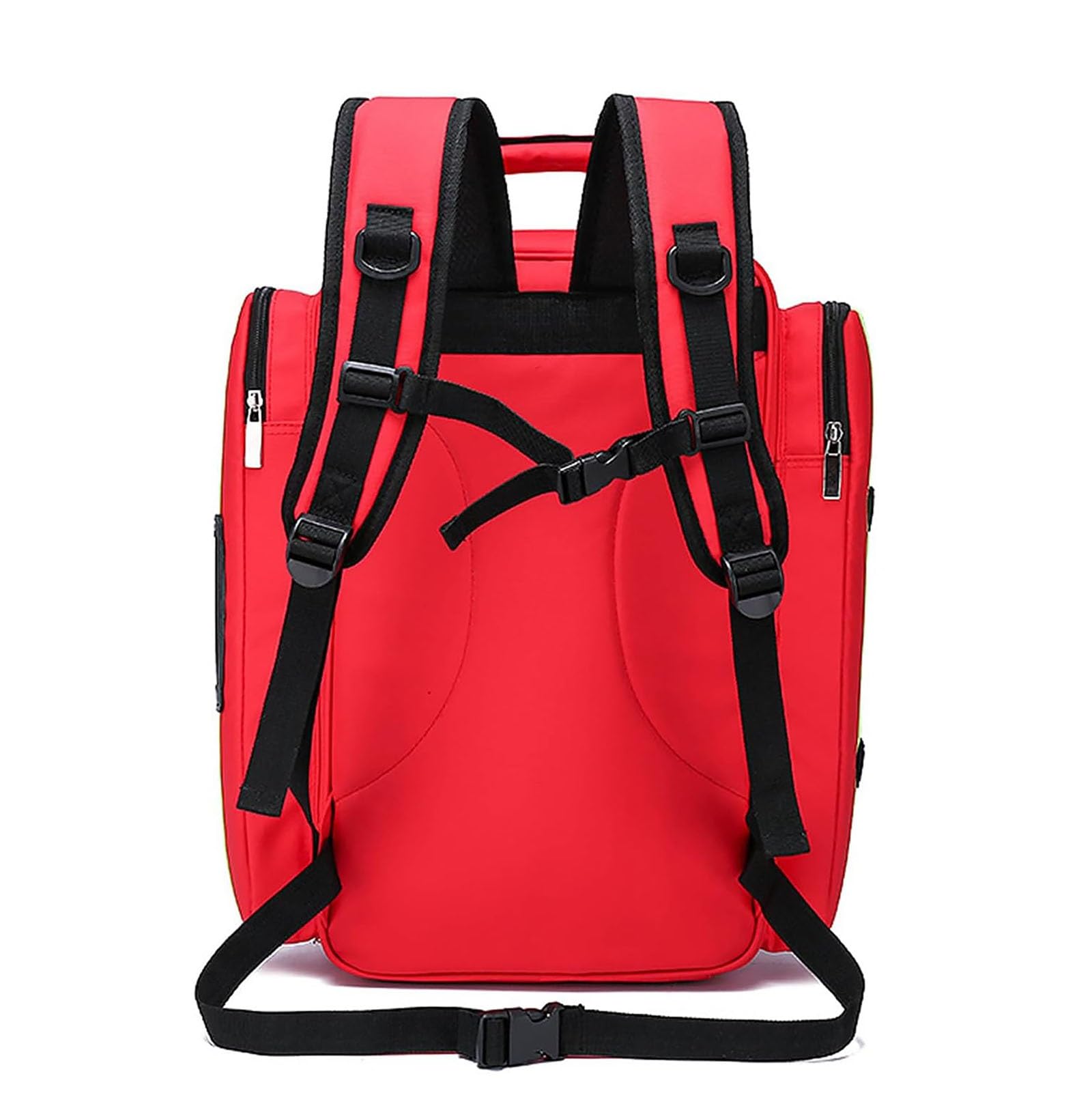 Zaino medico di emergenza, Borsa Professionale di Primo Soccorso Vuota, Borsa traumatologica con Scomparto per Assistenza Sanitaria domiciliare, EMT, EMS(Green)