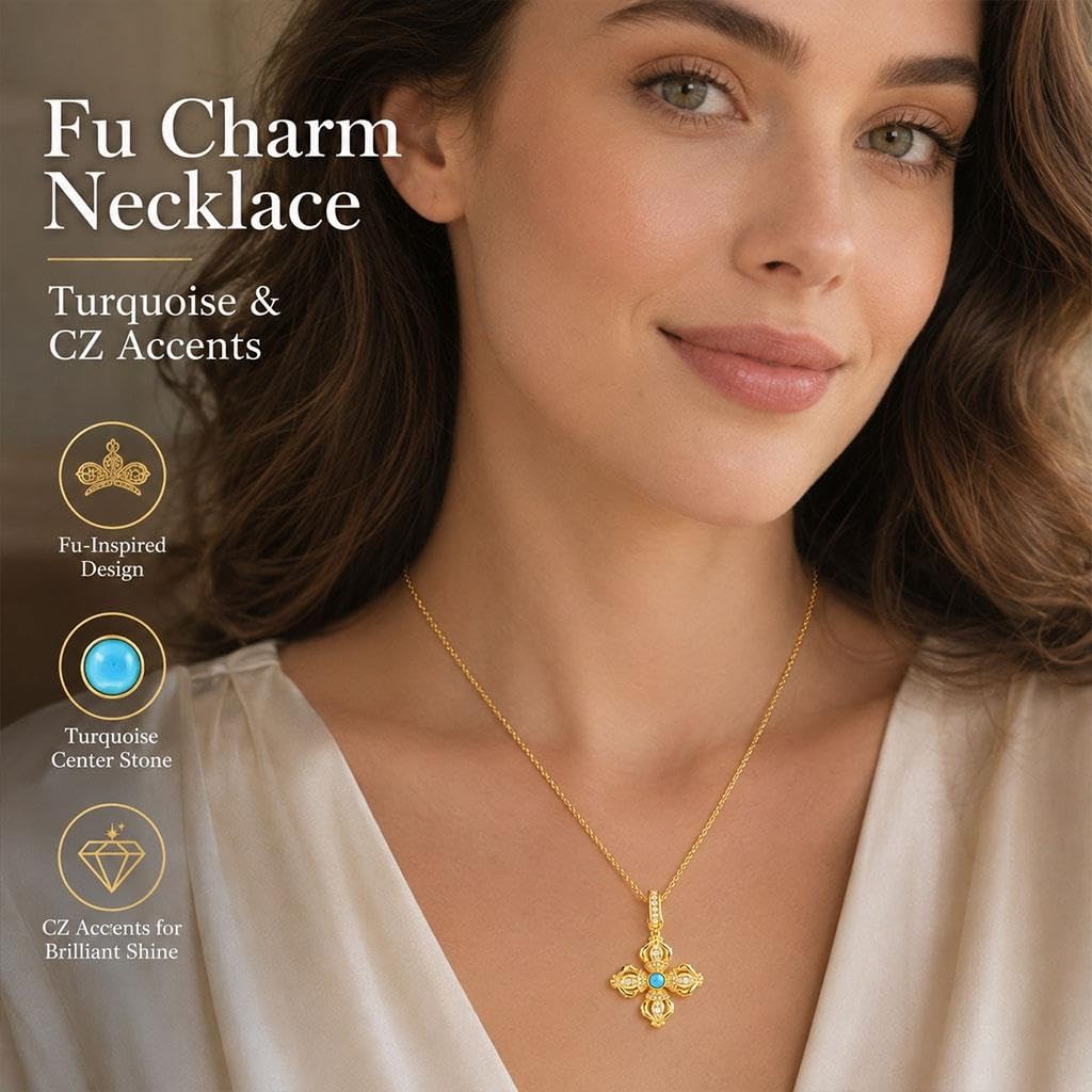 Set Gioielli 2 Pezzi Fu Charm, Collana E Bracciale Cinesi