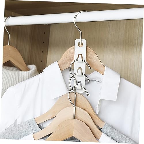 Miniatura 2 de Abaodam Gancho de conexión para colgar colgador, colgador de almacenamiento, clips extensores, extensores de ropa, percha vertical para ahorro de