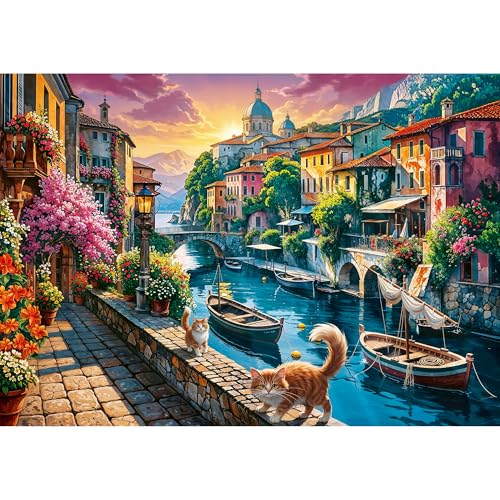 Trefl Italian Holidays - Rompecabezas de 1000 Piezas 26.7"x18.9" | DIY, Entretenimiento Creativo, Clásico, 14+ miniatura 2