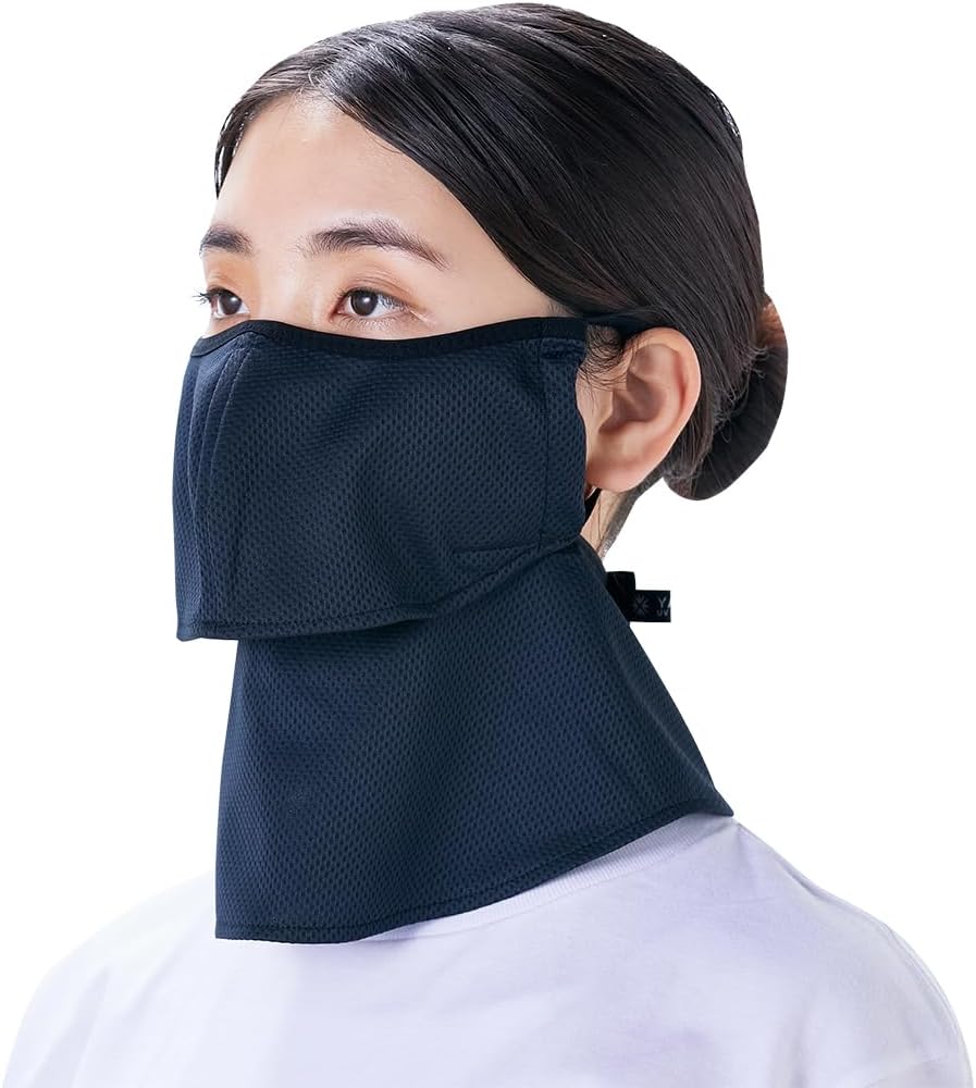 YAKeNU UV CUT MASK UV Sun Protection Mask for Face & Neck, Yake-nu SO-Cool
