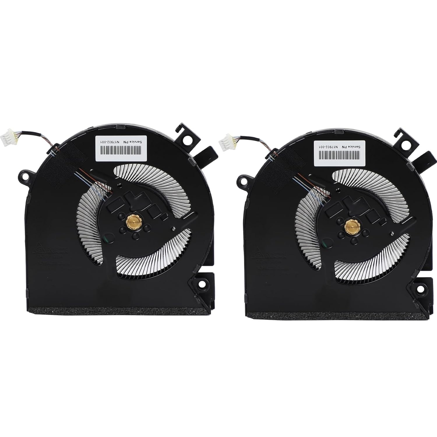 FORIDA CPU GPU Cooling Fan for HP Victus 15-FA 15-FB TPN-Q278 TPN-Q279 15-fa0031dx 15-fb0028nr 15-FB0028NR 0050AX 0103LA Series N17902-001 N17903-001 N13304-001 DFS5K22B056737 FPJY Fan 5V 10mm-image-31