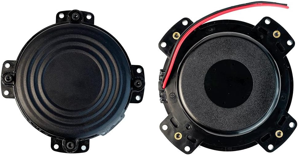 Puck Tactile Transducer Mini Bass Shaker Audio Transducer Turn Any Surface into a Speaker (Black)
