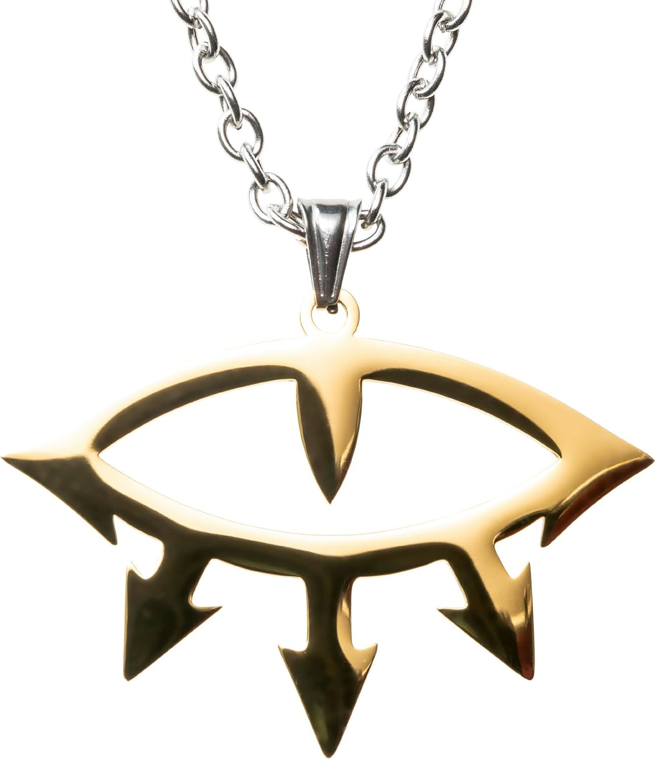 Starforged Warhammer 30K Luna Wolves Black Legion Eye of Horus Necklace Pendant Men's Jewelry Accessories Birthday Gift