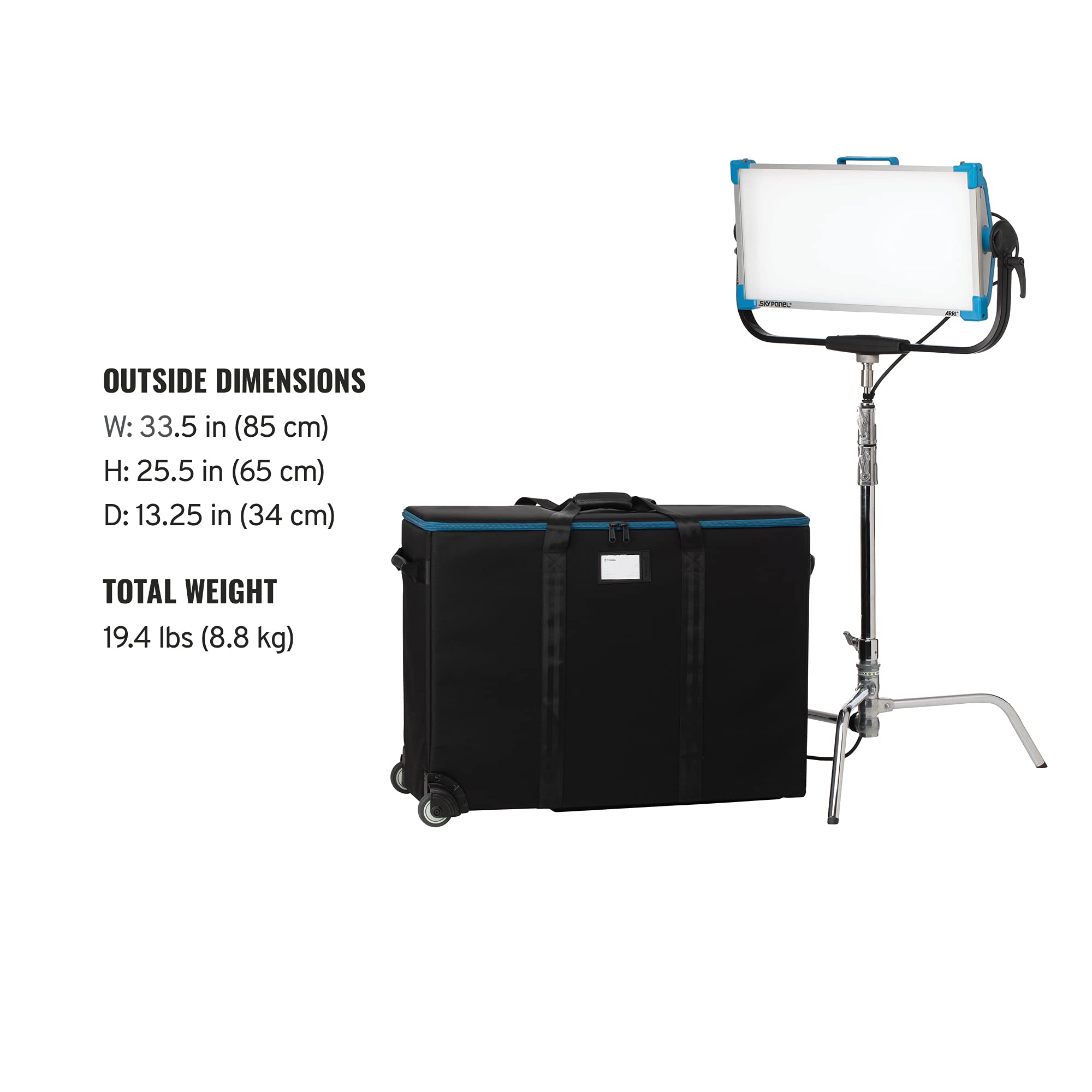 Tenba LED-60W Transport Car Case for ARRI S60 (634-412)