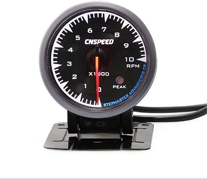 Car Tachometer, 12 V, Tachometer, 2.5 inch 60 mm Rotometer, LED, Auto Gauge, Additional Meter, For 12 V Cars, General Purpose, 7 Color Changes, Digital Meter, 60