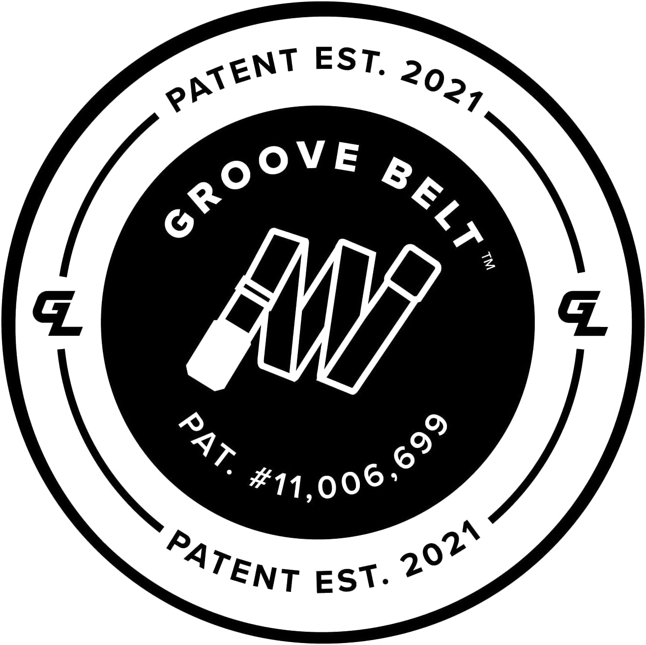 Groove Life Gun Metal/Stone and Walnut/Brown Groove Belt Loadout Men's Stretch Nylon Belt with Magnetic Aluminum Buckle, Lifetime Coverage - X-Large