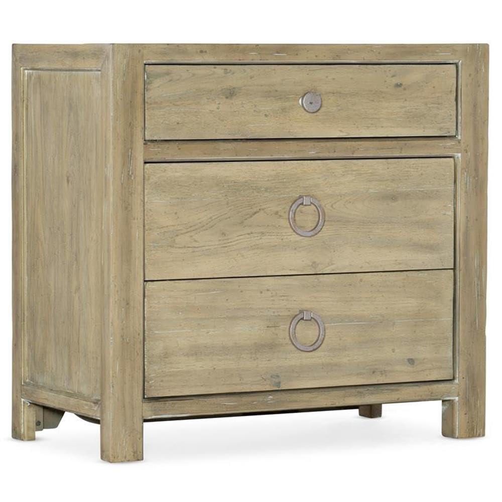 Hooker Furniture Bedroom Surfrider Three-Drawer Nightstand