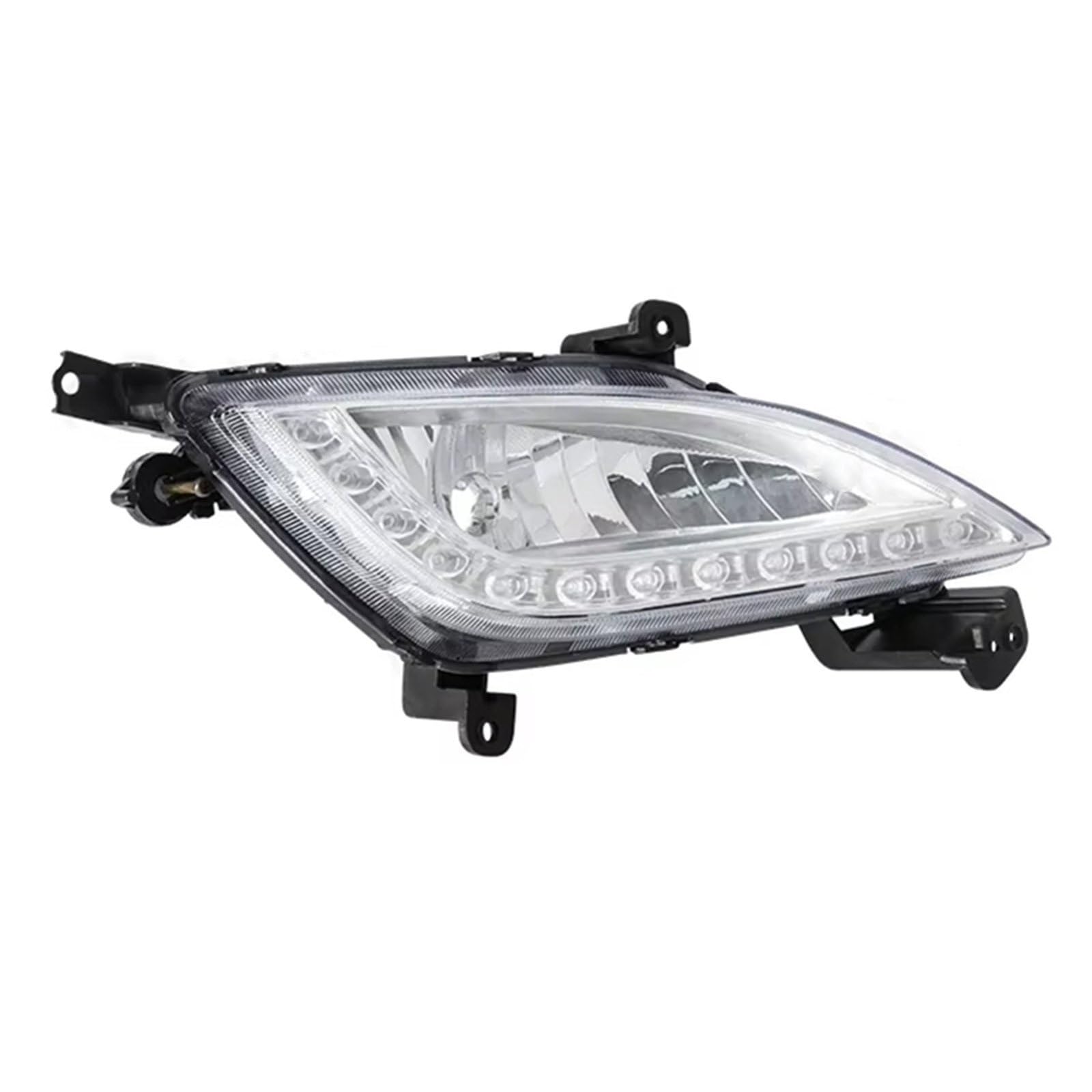 PSRRGZTMCar Fog Light Assemblies Compatible With Hyundai For Elantra GT For I30 2012 2013 2014 2015 2016 Car Front Bumper Fog Lamp Assembly DRL Daytime Running Lights Covers(Right)