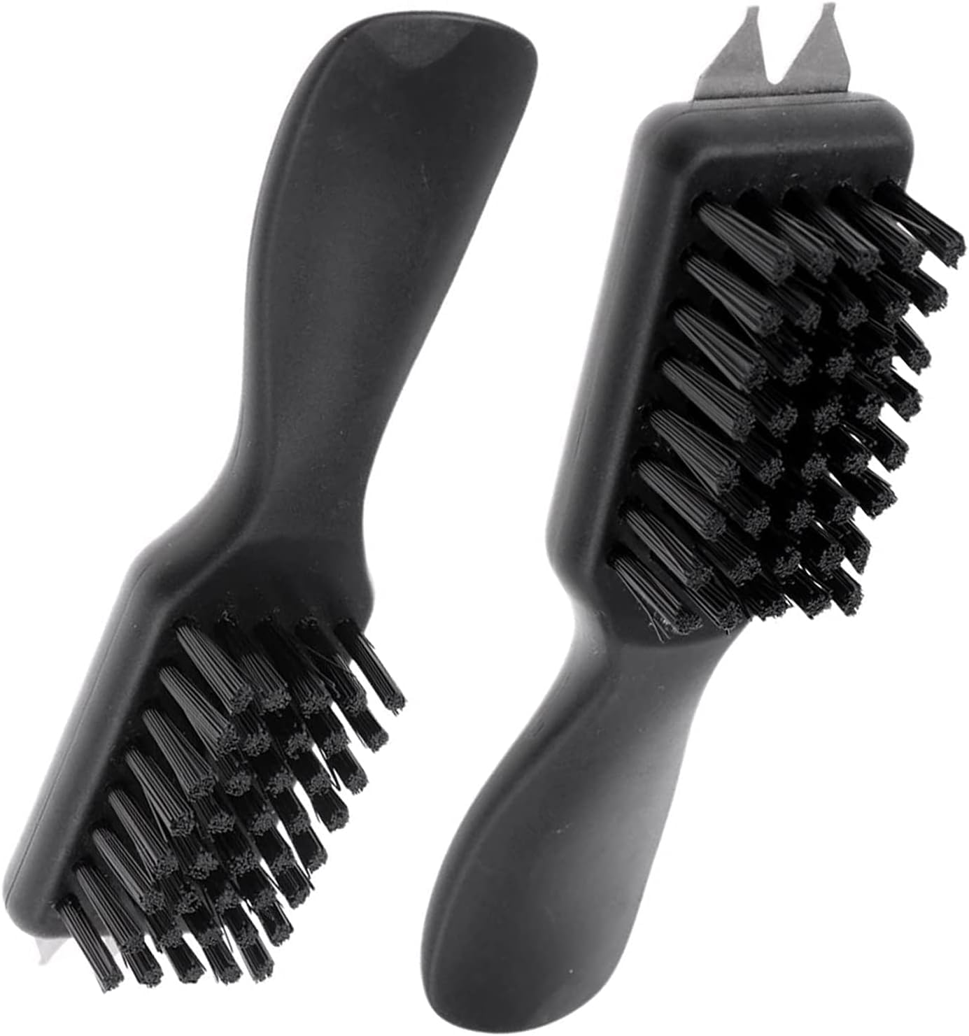 Larimuer 2PCS Golf Shoes Brush, Compact Brush Cleaner Dirt Mud Remover Tools fit for Golf Club Groove Cleaning Accessories