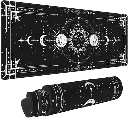 Miniatura 8 de Alfombrilla de mouse XL extendida para computadora, oficina, Os, Word, Excel, atajos de teclas, alfombrilla de escritorio extendida, base de goma