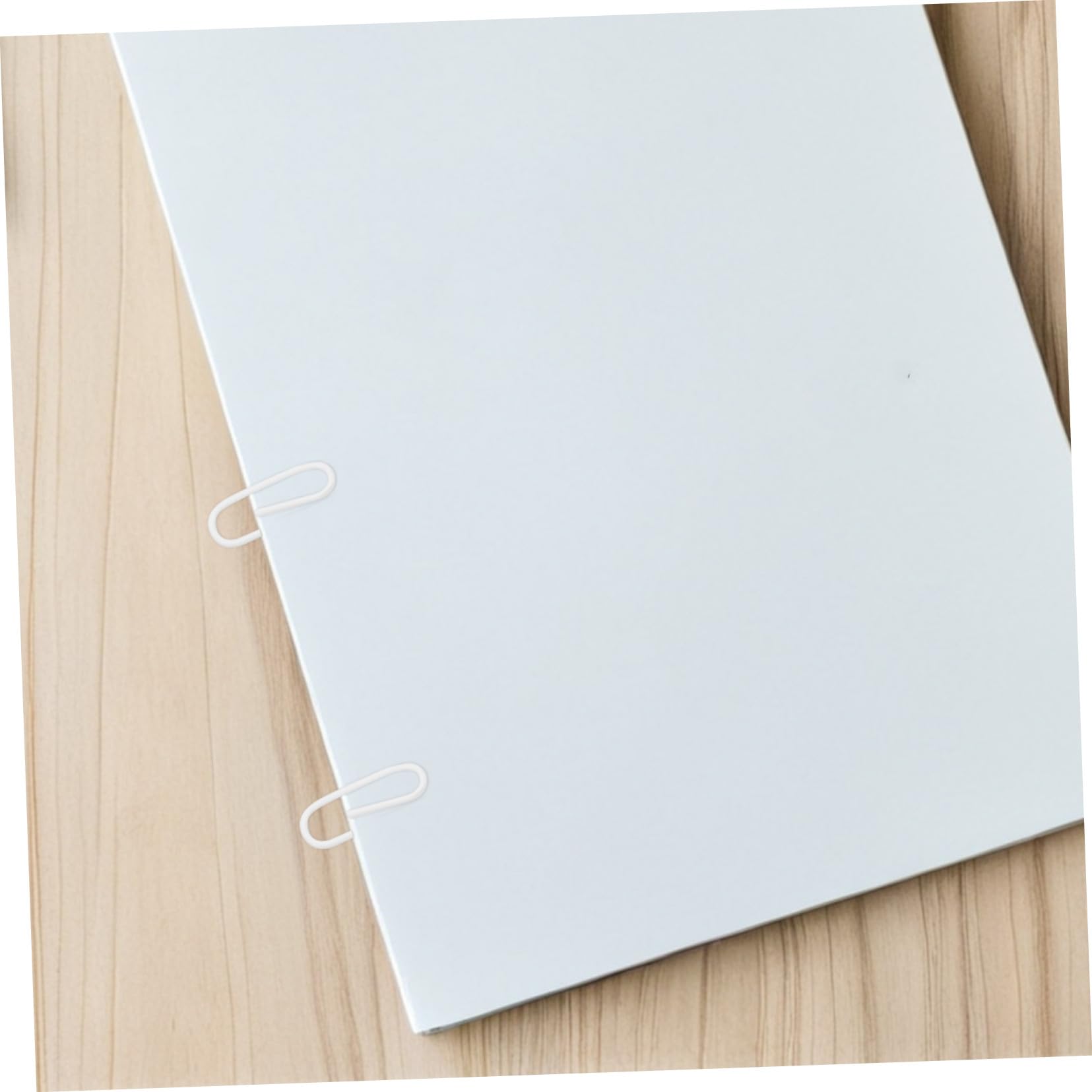 Hemobllo 750pezzi Fermagli in Metallo Bianco Decorativi per Cancelleria di Fermagli per Planner Segnalibri e Pagine per Ufficio e Casa
