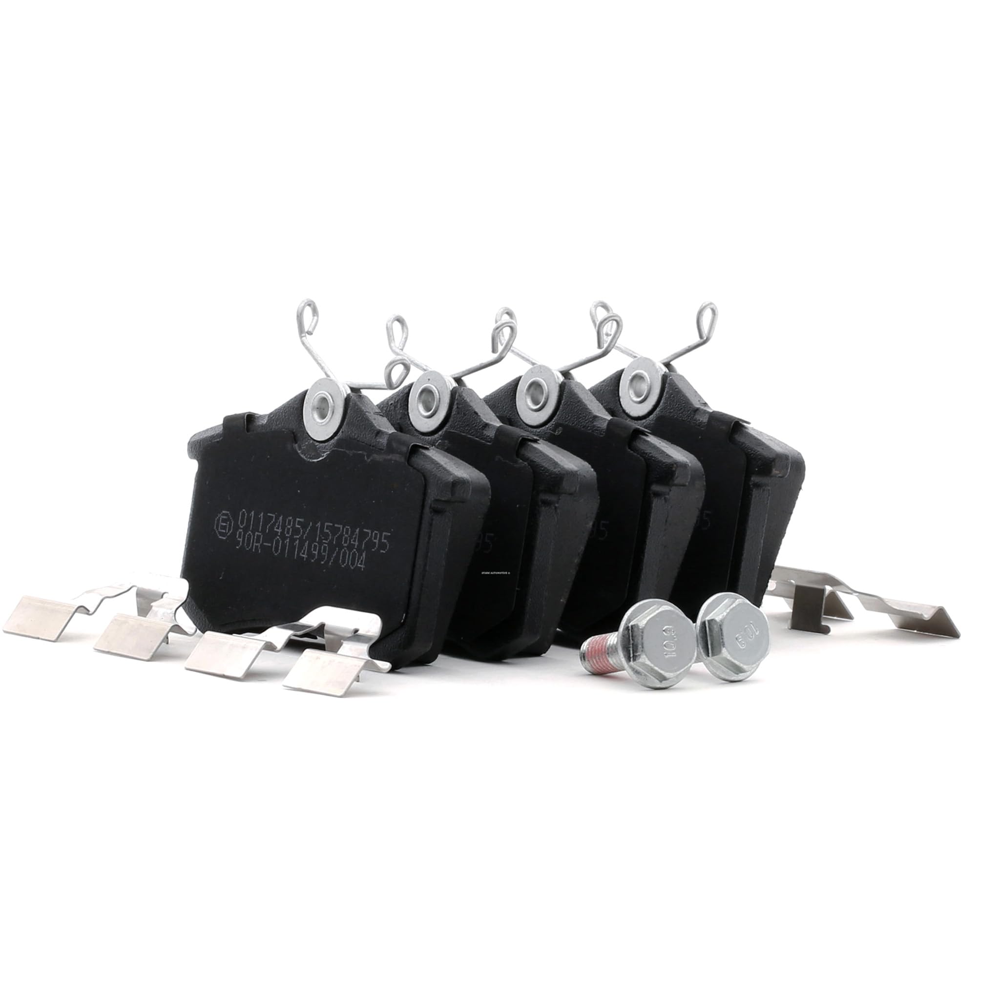 STARK Bremsen Set Hinten 249mm Bremsscheiben und Beläge Komplett Kompatibel mit PEUGEOT 308 SW I 4E, 4H 308 I Schrägheck 4A, 4C 308 CC 4B, CITROËN C4 II B7